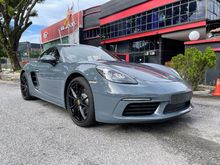 2017 Porsche 718 2.0 Cayman Coupe CARRERA SPORT ALLOY WHEELS BOSE PREMIUM SOUND SYSTEM NARDO GREY