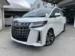 Recon 2019 Toyota Alphard 2.5 G S C Package MPV SC**SUNROOF**ALPINE AUDIO SYSTEM**ALPINE REAR ENTERTAINMENT**SHOWROOM CONDITION** - Cars for sale