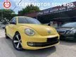 Used 2013 Volkswagen The Beetle 1.4 TSI Coupe[OTR PRICE]* +RM100 GET 1yrs WARRANTY FULL SERVICE RECORD VW MALAYSIA - Cars for sale