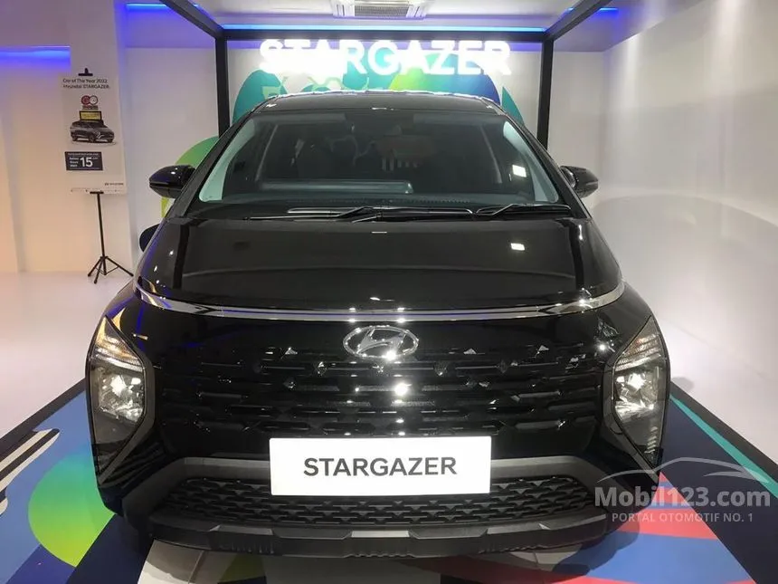 Jual Mobil Hyundai Stargazer 2024 Essential 1.5 di DKI Jakarta Automatic Wagon Hitam Rp 270.000.000