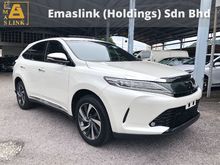 2017 Toyota Harrier 2.0 Turbo 235hp 3 LED Headlamp Panoramic Roof Power Boot 360 Surround Camera Pre Crash Lane Departure Assist Keyless Entry Unreg