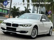 2013 BBMW 320i LUXURY LINE (A) F30 LCI I-DRIVE / LUXURY SEDAN / NICE PLATE / NAPPA LEATHER SEAT ( BROWN )