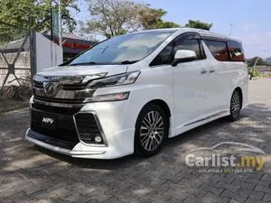 2016 Toyota Vellfire 2.5 ZG MPV