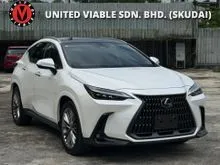 2023 Lexus NX 250 2.5 VERSION L SUNROOF BROWN INTERIOR 4CAM 35K KM 5YRS LEXUS WARRANTY