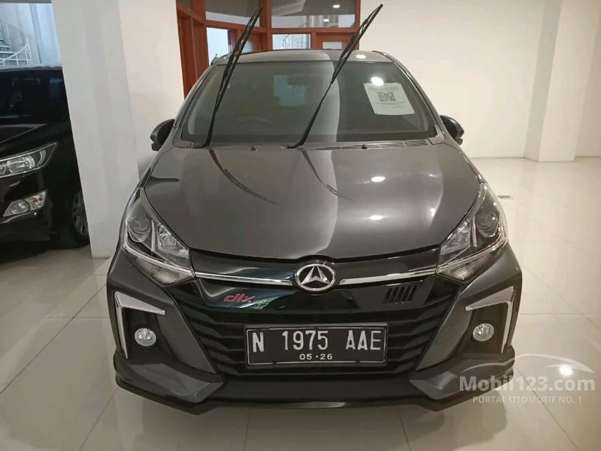 Jual Mobil Daihatsu Ayla 2021 R Deluxe 1.2 di Jawa Timur Manual Hatchback Abu
