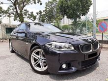 2016 BMW 528i 2.0 M Sport Sedan RMCO OTR PRICE NO PROCEED FEE NO FOOTBALL MONEY FACELIFT F.S BMW MALAYSIA