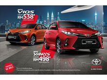 2020 NEW TOYOTA VIOS 1.5L (A) SALES REBATE PROMOTION SAVE UP TO RM 5,968 / EZBELI LOAN MONTHLY FROM RM 538