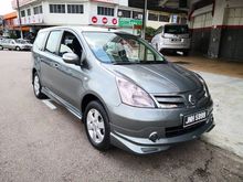 2012 Nissan Grand Livina 1.6 ST-L Comfort MPV