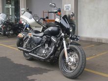 2014 Harley-Davidson Sportster XL1200CB Custom (Black Denim)