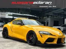 2021 Toyota GR Supra 3.0 RZ Coupe#JBL#Toms Turbo Meter#Carbon Fiber Interior#Black Edirb Bucket Seat#BSM#MFSW#HUD#ATP Muffler And Exhaust