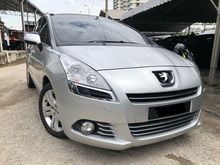 2014 Peugeot 5008 1.6 Luxury MPV,Facelift,7 seat,Full Leather Seat,Rear TV,Low Mileage