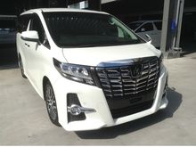 2015 Toyota Alphard 2.5 SC PRE CRASH UNREG