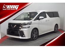 2016 Toyota VELLFIRE 3.5 ZAG ZA G EDITION JBL 2.5 ZG VL