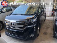 Toyota Vellfire 2.5 G X GENUINE YEAR MADE CAN PROVE 16-UNREG,3 POWER DOORS N BOOT,360 SURROUND CAMERA,LUXURY INTERIOR,DVD,FREE WARRANTY N GIFTS