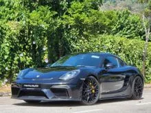 2017 Registered in 2023 PORSCHE 718 CAYMAN 2.0 T (A) Turbo PDK Dual Clutch Sport Coupe High Spec 1 Very careful Owner