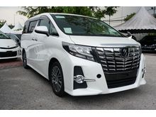 2016 Toyota Alphard 2.5 G S C Package MPV (A) UNREG