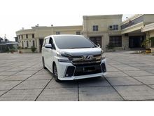 Toyota Vellfire 2.5 ZG Alles IU CBU Fullspec White on Black 2015 KM 18rbn