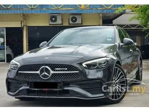 2023 Mercedes-Benz C300 2.0 AMG Line Sedan #UNDER WARRANTY UNTIL 2027 #34K KM MILEAGE ONLY WITH FULL SERVICE RECORD / SUPERB CONDITION / FULL SPEC