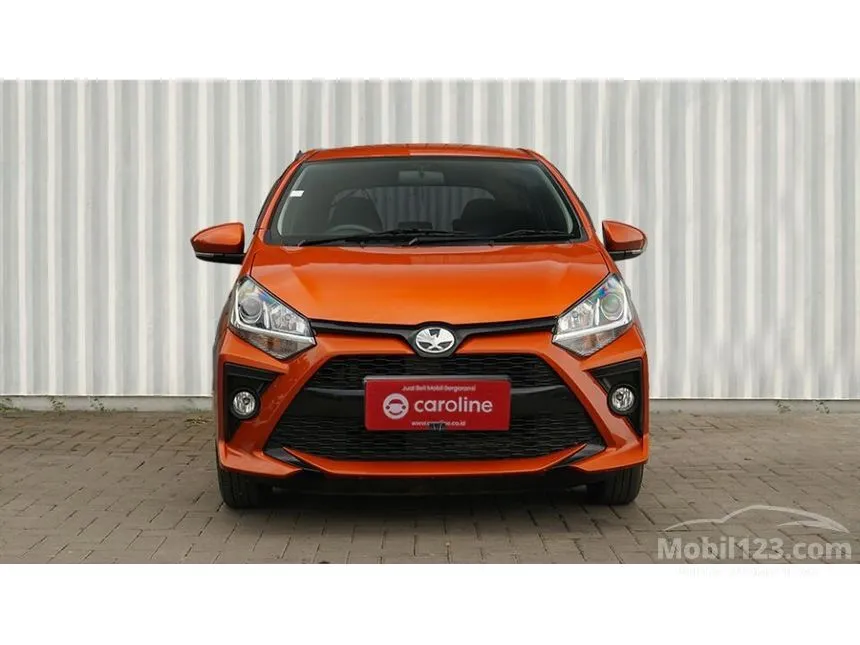 Jual Mobil Toyota Agya 2020 G 1.2 di Jawa Barat Manual Hatchback Orange Rp 131.000.000