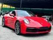 Recon 2019 Porsche 911 3.0 Carrera S Coupe#Sunroof#PDCC#PCCB#Rear Axle Steering#PDLS Plus#BOSE#Reverse Camera#PPF#Matt Carbon Interior Pack#Park Assists