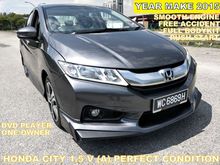 2015 Honda City 1.5 V i-VTEC Sedan (A) PERFECT CONDITION WITH FULL BODYKIT PUSH START TOUCH SCREEN DVD