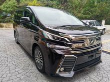 2017 Toyota Vellfire 2.5 Z G Edition MPV / 2 Power Door / Can Convert new Facelift/ Unregister