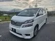 Used 2011/2016 Toyota Vellfire 2.4 Z Platinum MPV (A) CAR KING 7 SEATER 3 POWER DOORS - Cars for sale