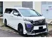 Used (2019)Toyota Vellfire 2.5 ZG FULL STOCK BARU ORI T/TOP CDT WARRANTY 3YRS FORU