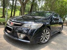 2011 Honda CIVIC 2.0 (A) FACELIFT RR B/KIT BLACKLISTED WELCOME LOAN OW55K