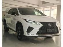 2022 Lexus RX 300 2.0 F Sport SUV AWD, RX300, GRADE 5AB, ORI 27K KM, RED LEATHER, PANORAMIC ROOF, 360 CAMERA, HUD, BSM, 3 LED HEADLAMP