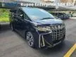 Recon 2021 Toyota Alphard 2.5 SC Sunroof 3 LED Leather Pilot Seats Japan High Grade Car Duper Low Mileage 10k km only Reverse Camera Power boot Unregistered