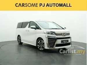 2019 Toyota Vellfire 2.5 ZG MPV