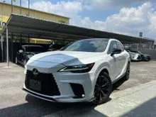 2023 Lexus RX 350 2.4 F SPORT GRADE 5A 11K MILEAGE PANORAMIC ROOF HUD BSM DIM REAR ELECTRIC SEAT CONTROL