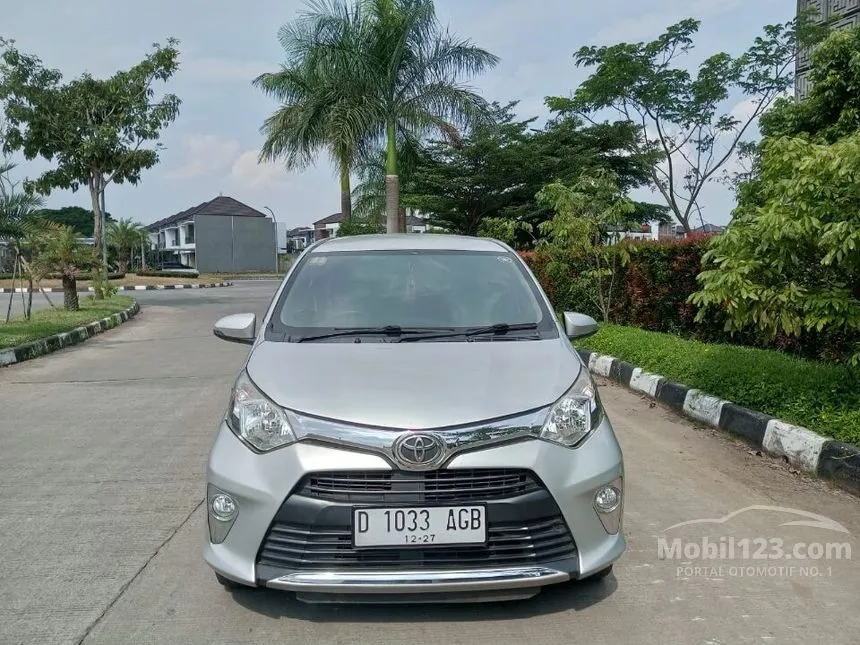 Jual Mobil Toyota Calya 2017 G 1.2 di Jawa Barat Automatic MPV Silver Rp 110.000.000
