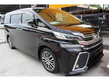 2015 Toyota Vellfire 2.5 Z G Edition MPV -- UNREG -