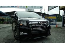 2015 Toyota Alphard 2.5 G S C Package MPV