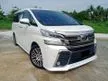 Used 2017 Toyota VELLFIRE 2.5 (A) ZG PILOT SEAT JBL SOUND SYSTEM
