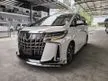 Recon 2019 Toyota Alphard 2.5 G S C Package MPV FULL SPEC
