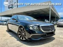 2017 Mercedes-Benz E250 2.0 Exclusive Sedan, 1 OWNER, WARRANTY PROVIDED, RAMADHAN OFFER
