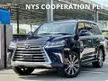 Recon 2019 Lexus LX570 5.7 V8 SUV Unregistered Power Boot AirCond Seat 2nd Row Power Seat 7 Seater With 3rd Row Power Seat Cool Box Surround Camera