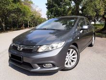 TRUE YEAR MADE 2013 Honda Civic 1.8 S i-VTEC Sedan (NEW FACELIFT)