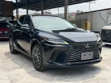 2023 Lexus RX 350 2.4 Luxury NO HIDDEN CHARGE [New Car Condition, Beige Interior, HUD, DIM, BSM, Wireless Charge, Auto Parking, Rear Electronic Seat]