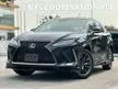 Recon 2020 Lexus RX300 2.0 F Sport SUV Unregistered 238Hp TRD Body Kit TRD Exhaust Mark Levinson Sound System Surround Camera SunRoof 6 Speed Auto Paddle