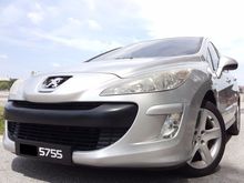 2012 Peugeot 308 1.6 TURBO PANORAMIC (A) FULL LOAN 6 SPEED FACELIFT MODEL EXCELLENT ORIGINAL CONDITION