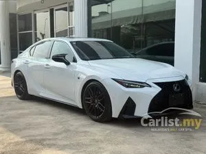 2023 Lexus IS 300 2.0 F Sport Mode Black 3 Sedan