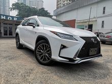 2017 Lexus RX200T 2.0 F-Sport Full Spec UNREG