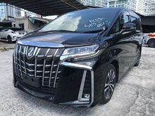 2018 Toyota Alphard 2.5 SC NEW FACELIFT 3 EYE LED HEADLIGHT SUNROOF JAPAN SPEC UNREGS