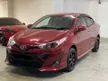 Used 2019 Toyota Vios 1.5 G Sedan NO PROCESSING FEE LOW MILEAGE FREE WARRANTY