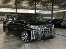 2021 Toyota Alphard 2.5 SC Package MPV JBL 360 CAM DIM BSM UNREG