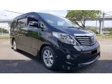 2010 Toyota Alphard 2.4 G 240S (A) 7 SEATER - FULL SPEC - REVERSE CAMERA - POWER DOOR - LOW MILEAGE - TIP TOP CONDITION - JUST DRIVE AND NO REPAIR